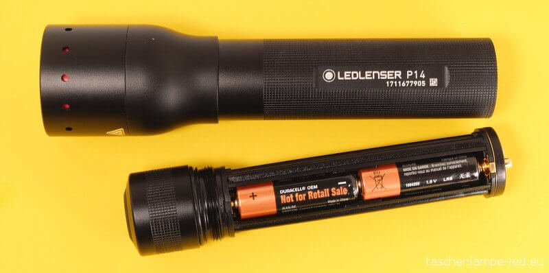 LED Lenser P14 zerlegt