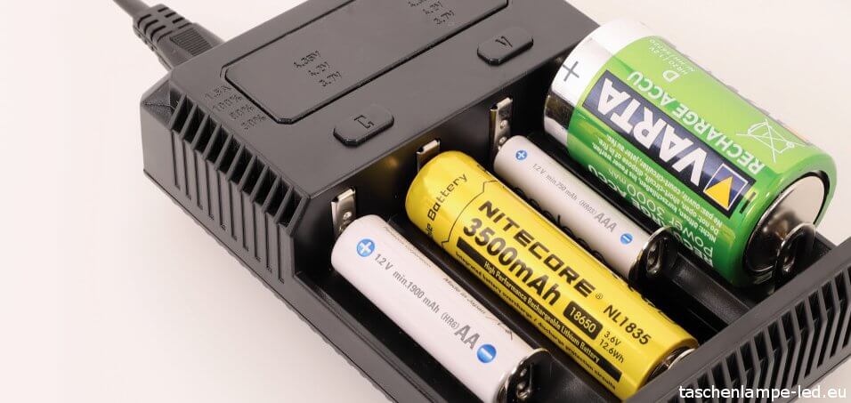 Intellicharger NEW i4 batterietypen